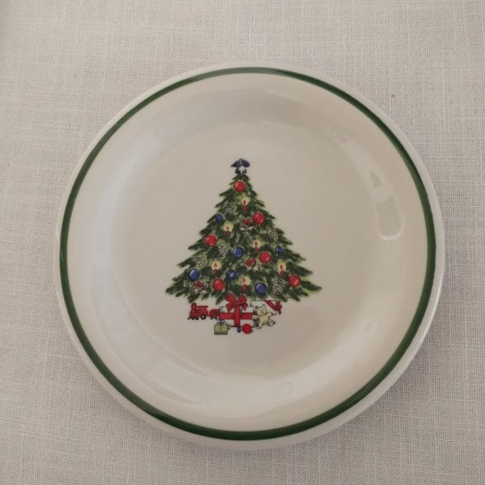 Christmas Tree / Mount Clemens Pottery /Plate